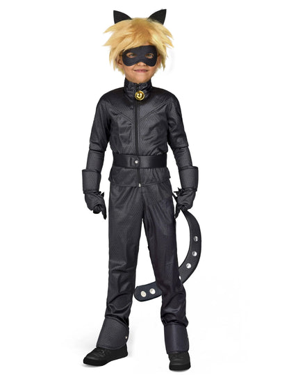 Costum complet pentru copil Cat Noir Miraculous