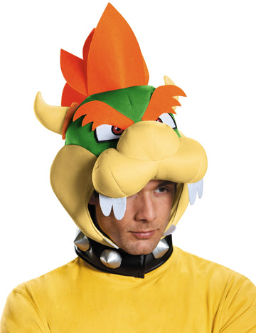 Bowser Headdress Nintendo Adult
