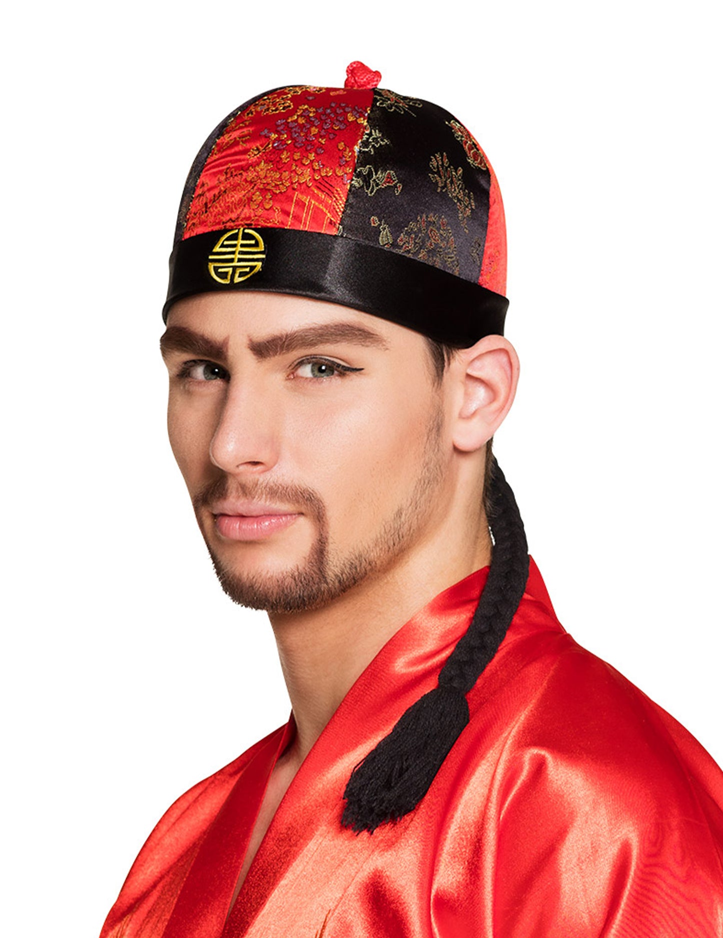 Capac chinezesc cu împletituri pentru adulți