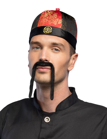 Capac chinezesc cu împletituri pentru adulți