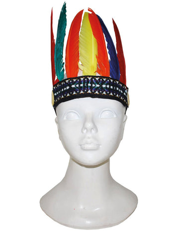 Capul indian colorat pentru copii