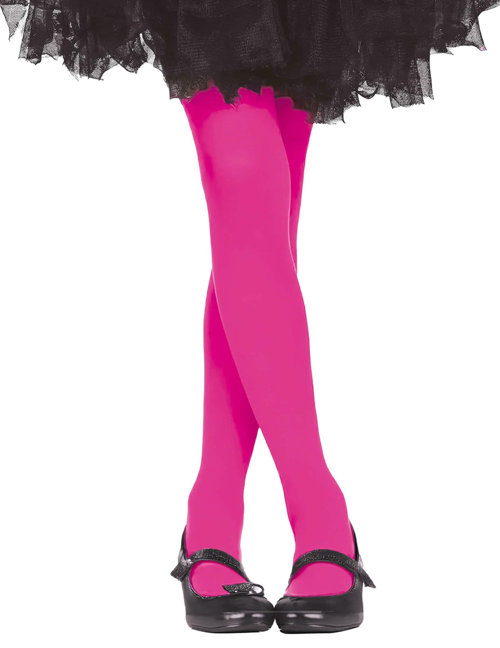 Colanți opaci pentru fată fuchsia