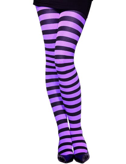 Violet și negru -colanți