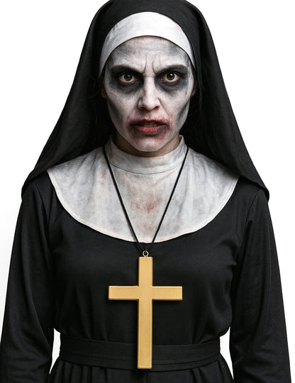 Colier încrucișat de călugăr de aur