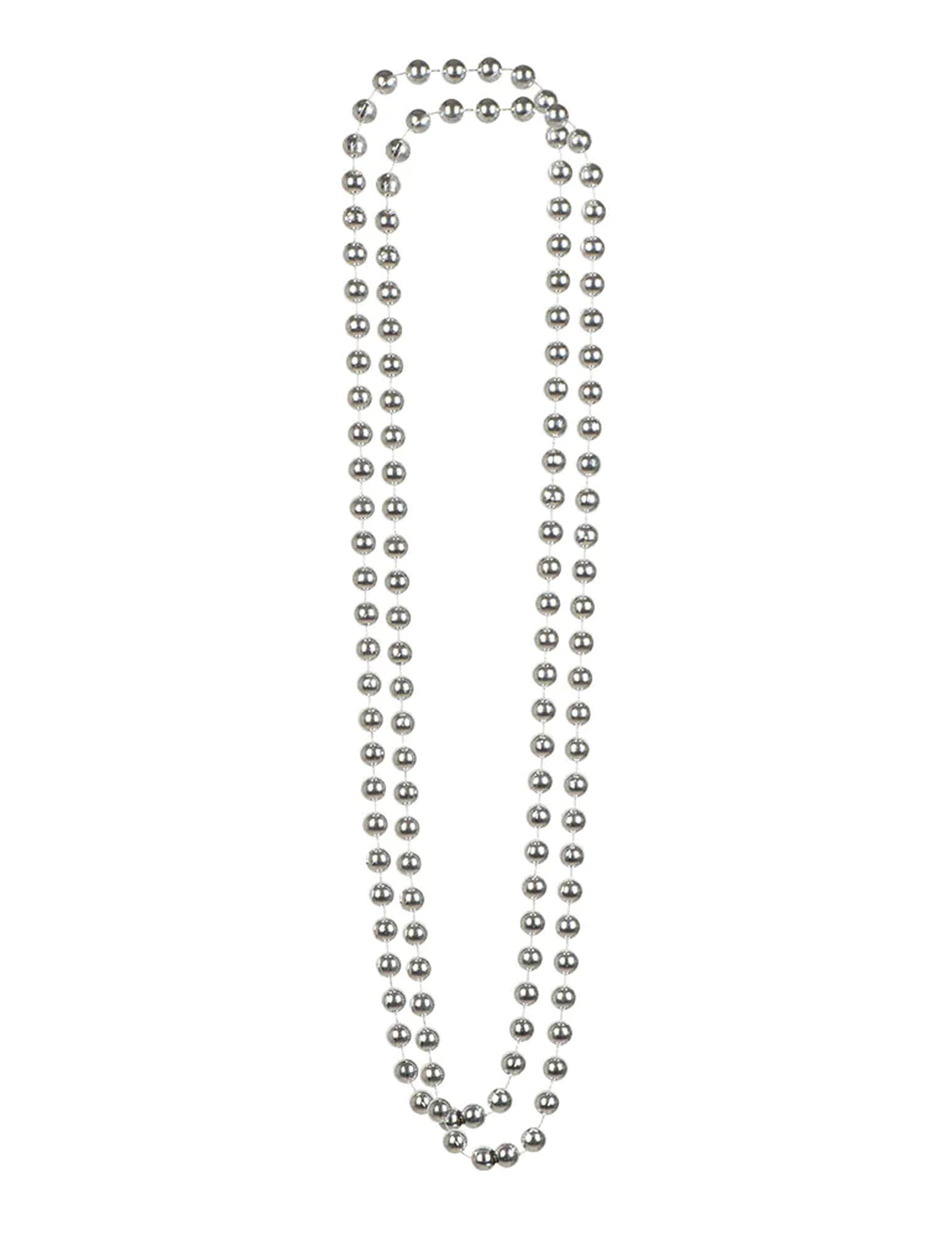 Vue d'ensemble du collier en perles pour adulte