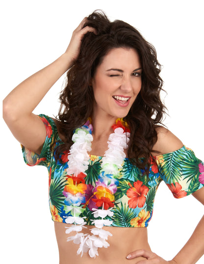 Colier alb Hawaii