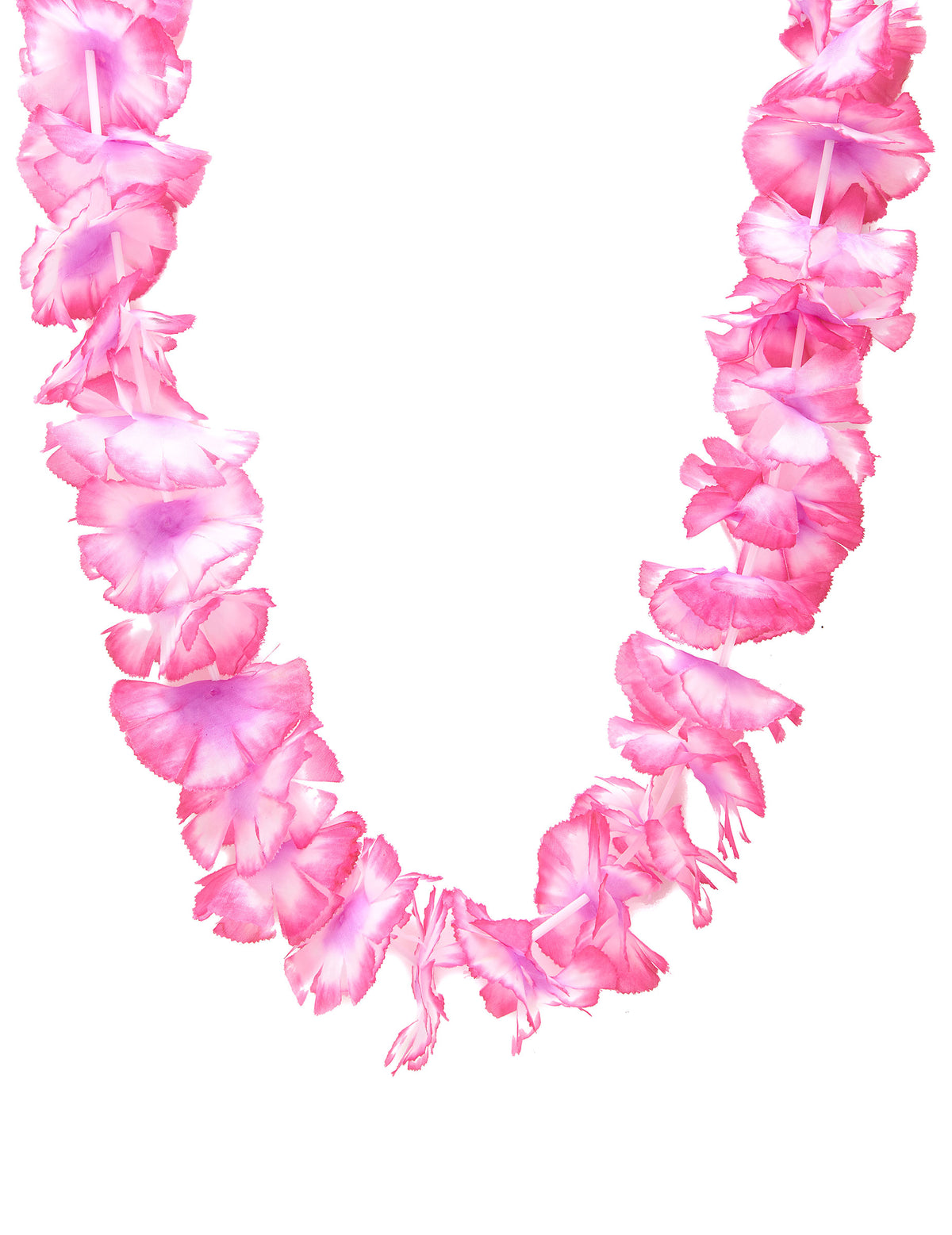 Collier Hawaï pour adulte rose