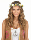 Colier pentru hippie din metal pentru adulți
