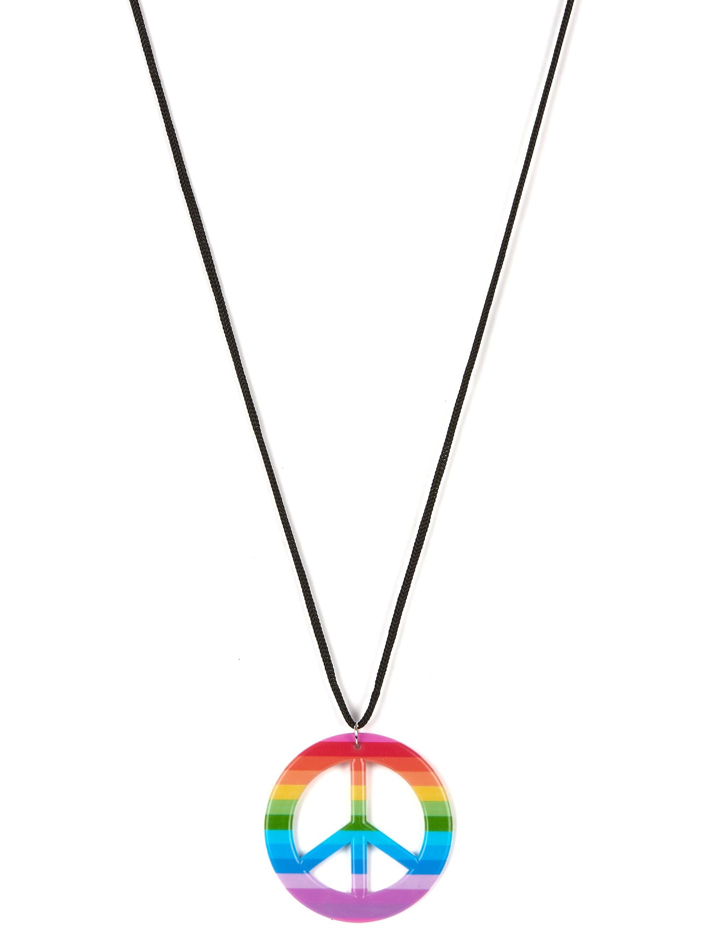Colier hippie multicolore pentru adulți
