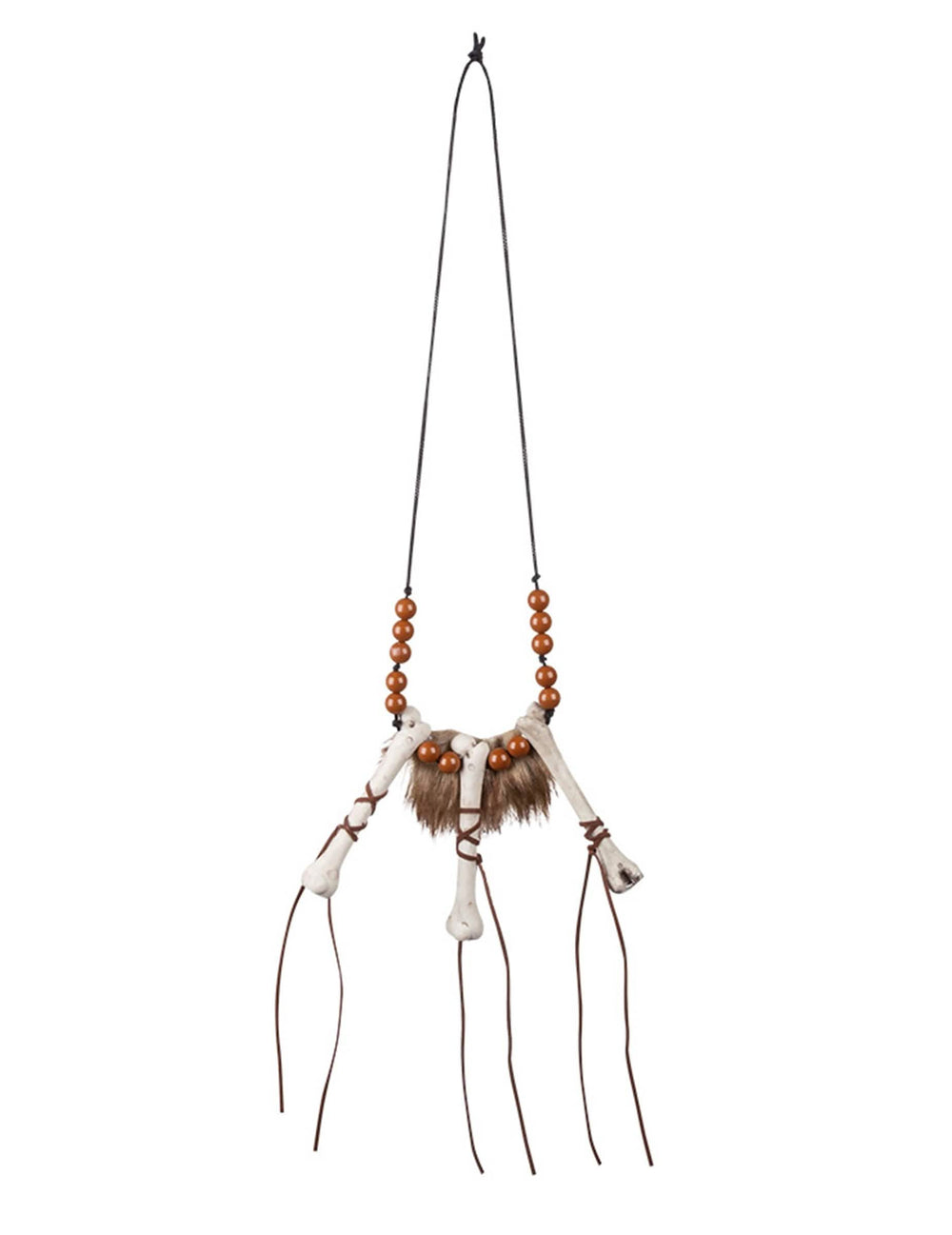 Vue d'ensemble du collier os vaudou