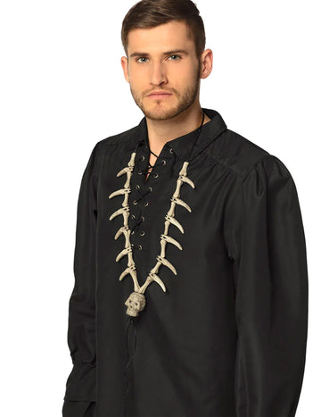 Colier de craniu pirat