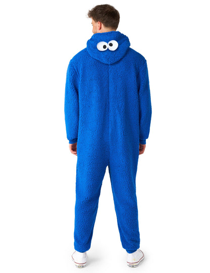 Costum de salopetă Cookie Monster Sesame Street™ pentru adulți 