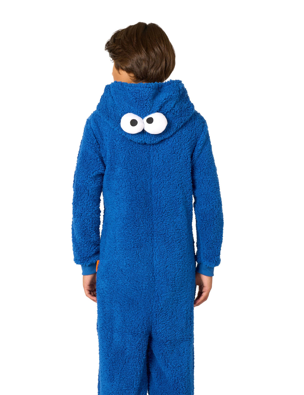 Vue de dos de la combinaison Cookie Monster Sesame Street™ pour enfant