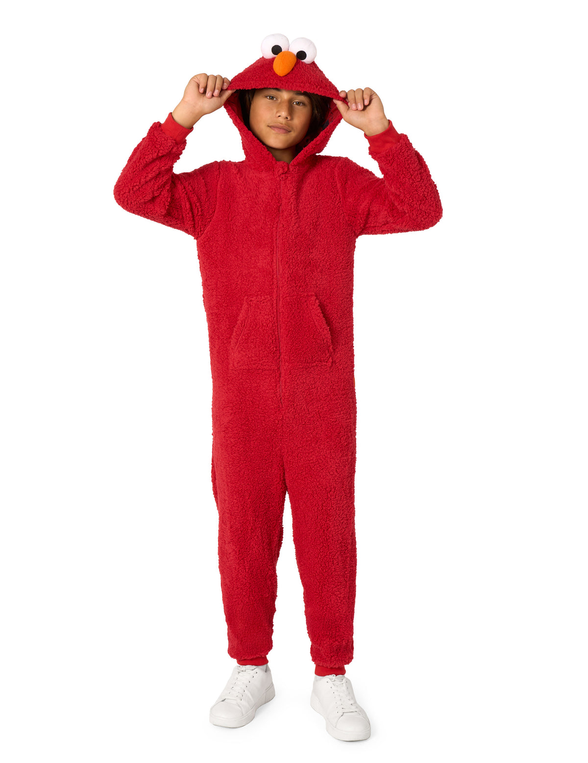 Combinaison Elmo Sesame Street™ pour enfant rouge en peluche