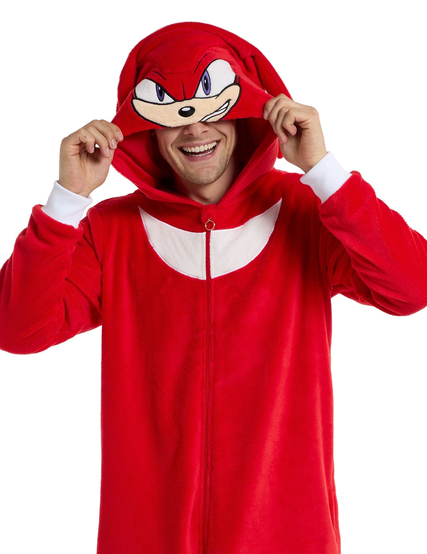 Salopetă Sonic Knuckles pentru adulți