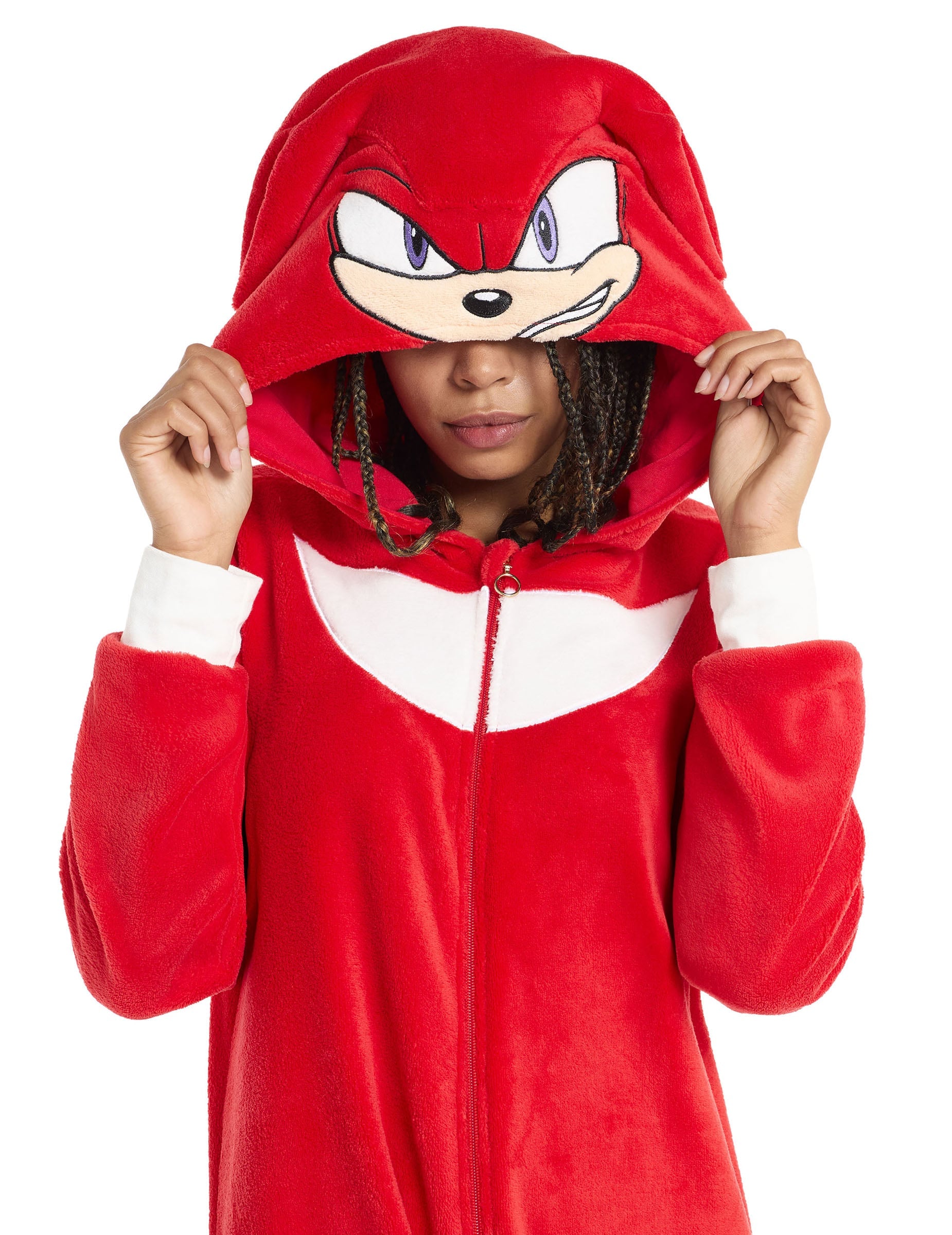 Vue rapprochée du haut de la combinaison Knuckles Sonic™