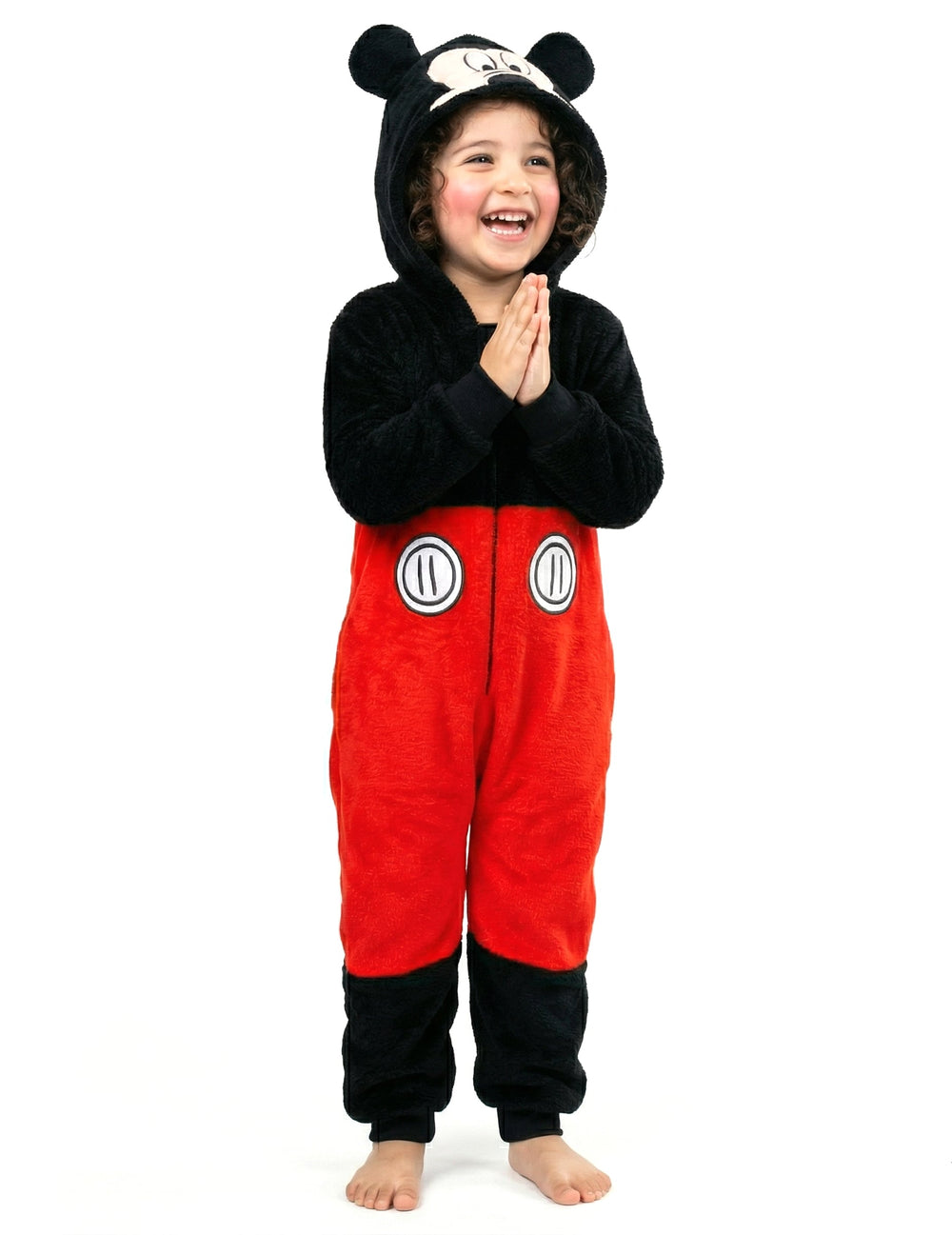 Mise en situation de la combinaison Mickey pour enfant