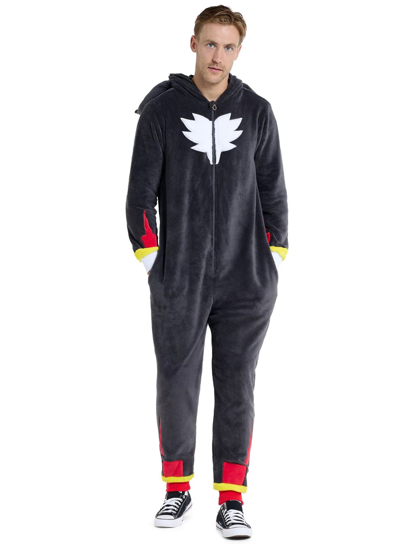 Vue d'ensemble de face de la combinaison Shadow Sonic™ pour adulte