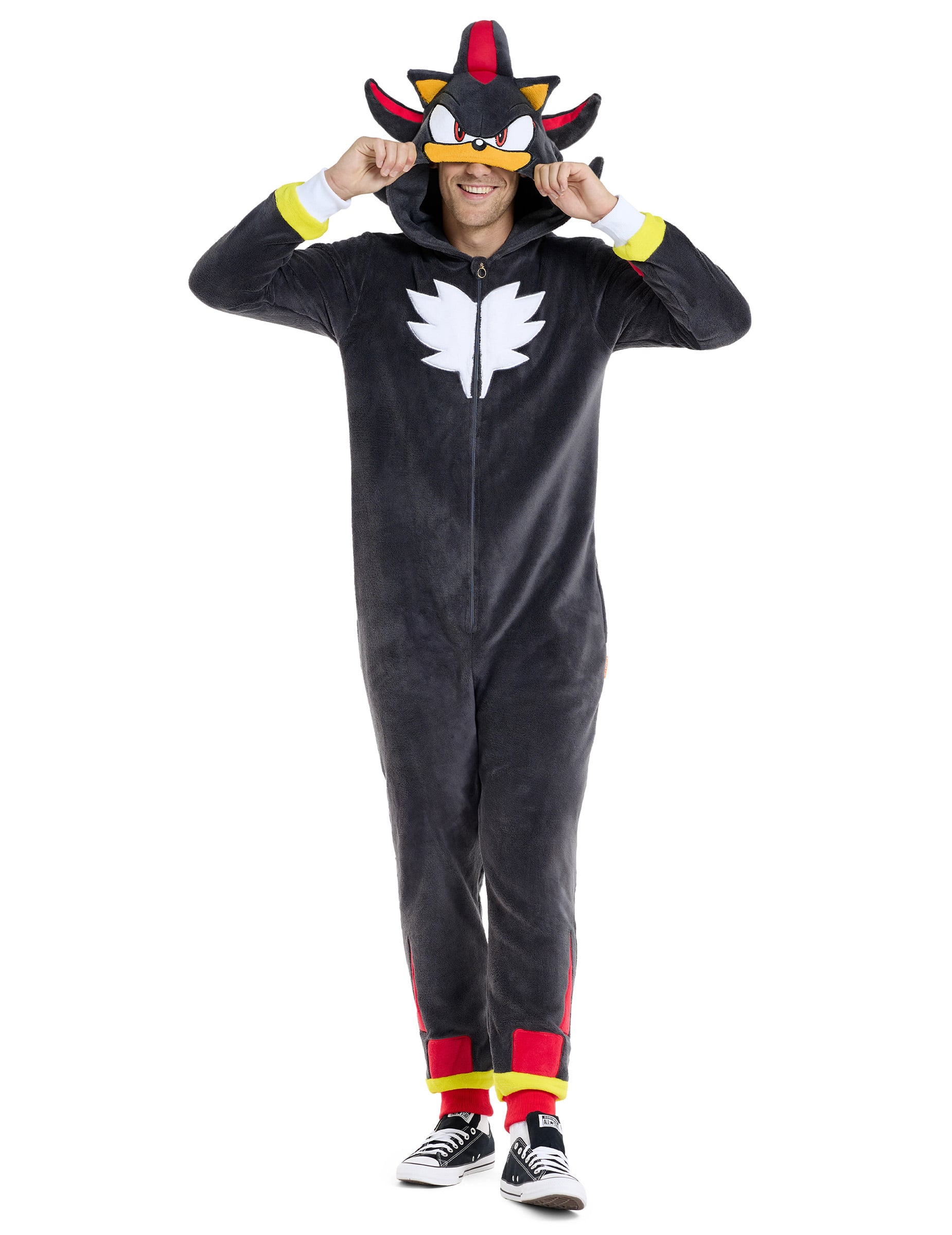 Vue de face de la combinaison Shadow Sonic™ adulte