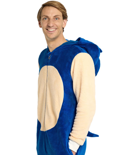 Costum întreg Sonic ariciul™ pentru adulți 