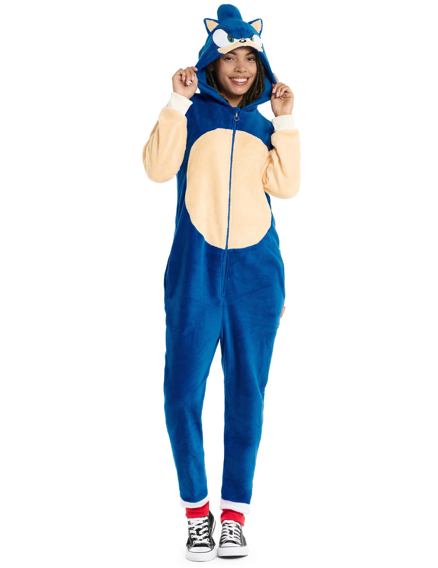 Costum întreg Sonic ariciul™ pentru adulți 