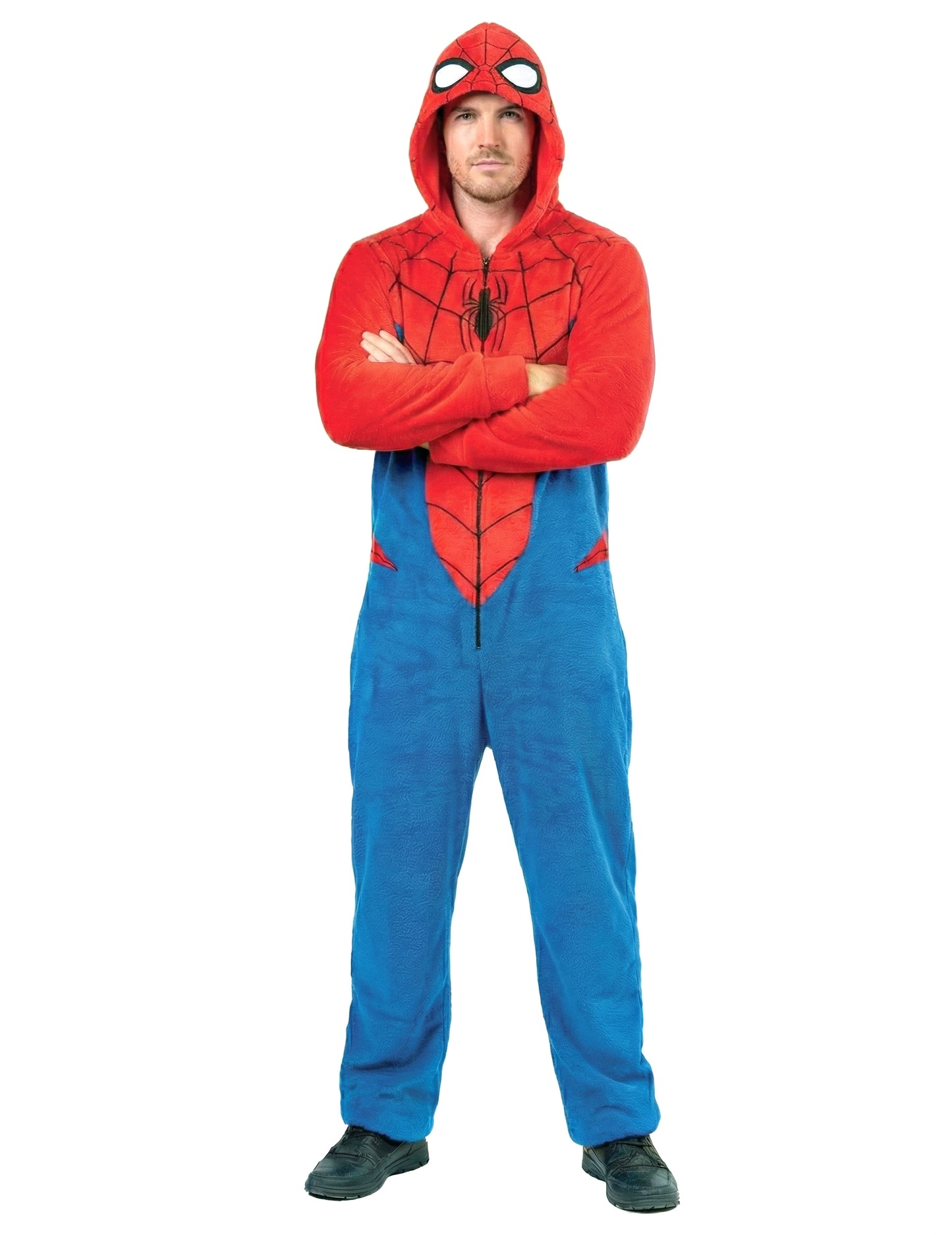 Costum clasic Spiderman pentru adulți 