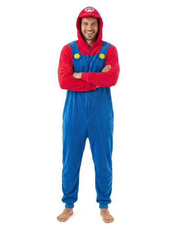 Costum clasic Super Mario pentru adulți 