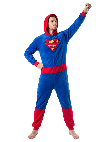 Costum clasic Superman pentru adulți 
