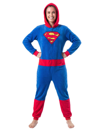Costum clasic Superman pentru adulți 