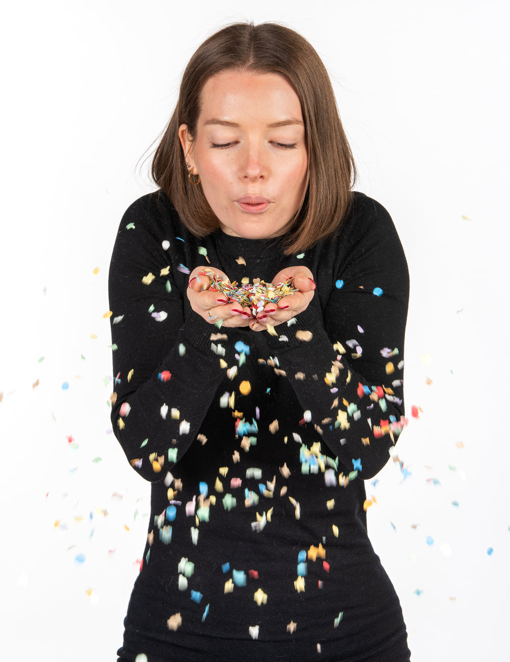 Mise en situation du Confettis de Carnaval luxe