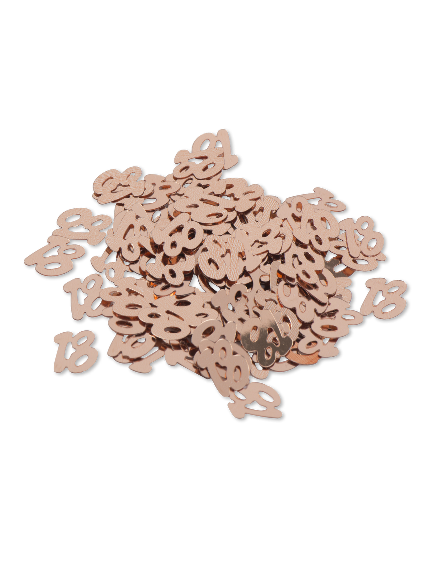 Confetti de masă auriu-roz cu tematică de 18 ani, 17g