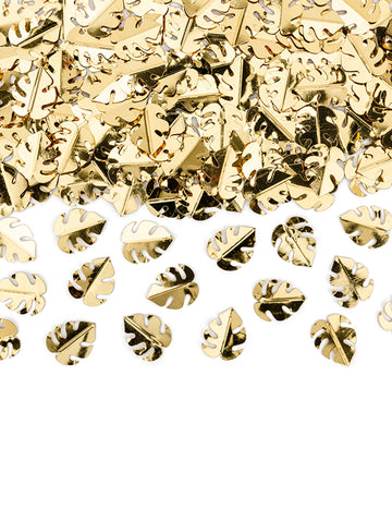 Masă confetti frunze de aur metalice 15 g