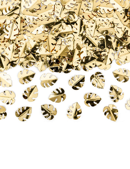 Masă confetti frunze de aur metalice 15 g