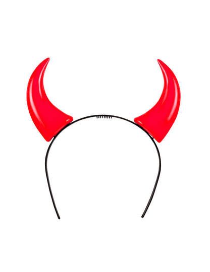 Coarne roșii ale copiilor de Halloween