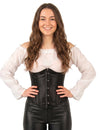 Corset scurt negru femeie