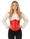 Corset scurt roșu pentru femei