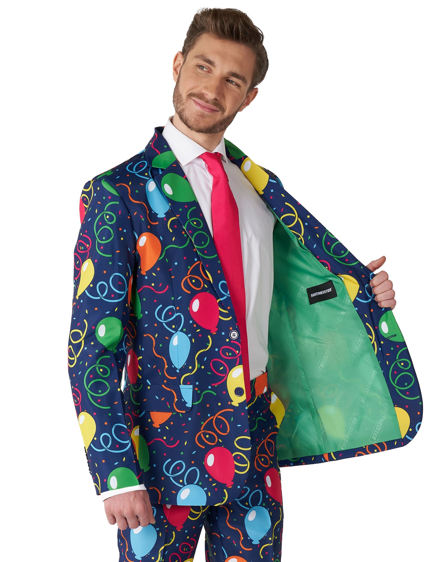 Costum Mr. Balloons Navy Homme Suitmeister