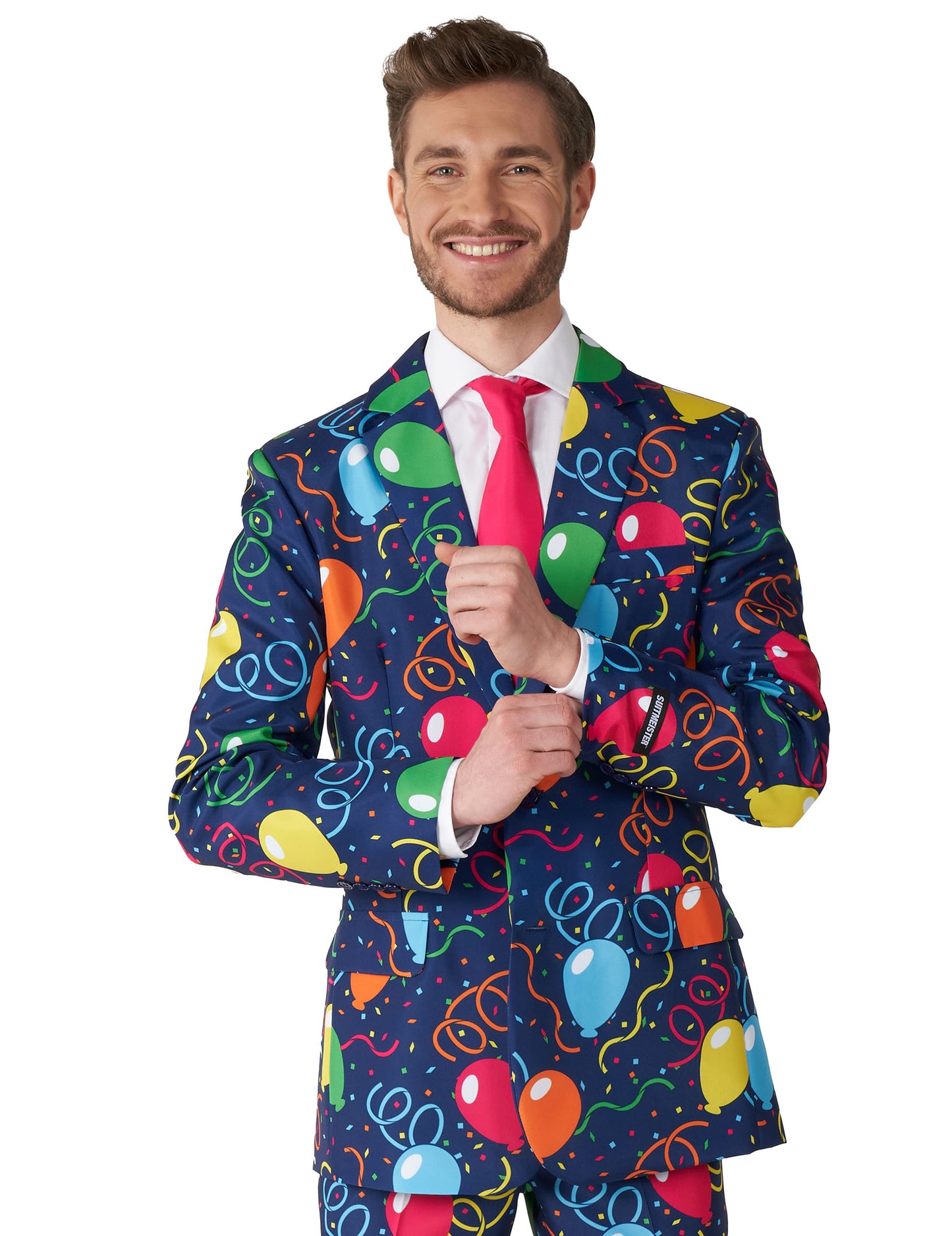 Costum Mr. Balloons Navy Homme Suitmeister