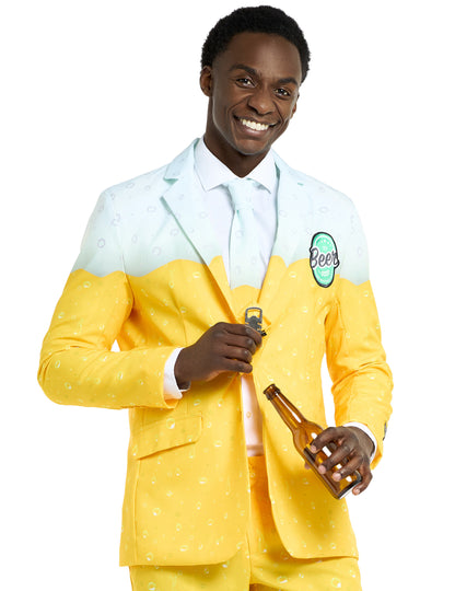 Costum de Domnul Bere Galbenă Suitmeisters™ pentru adulți