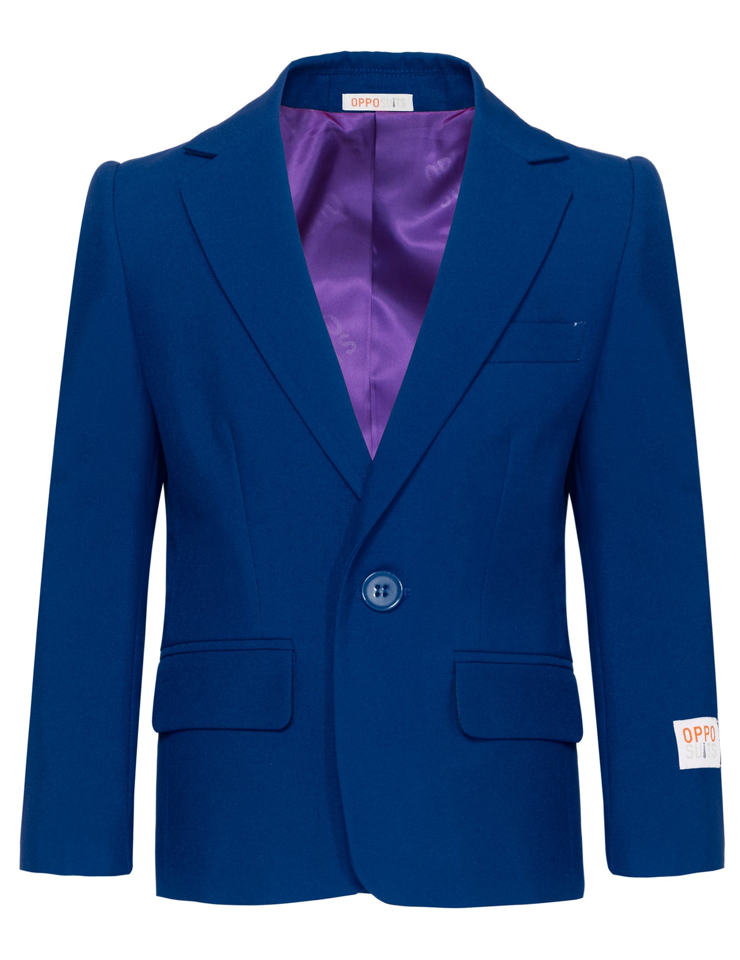 Costum Domnul Navy Blue s -a opus