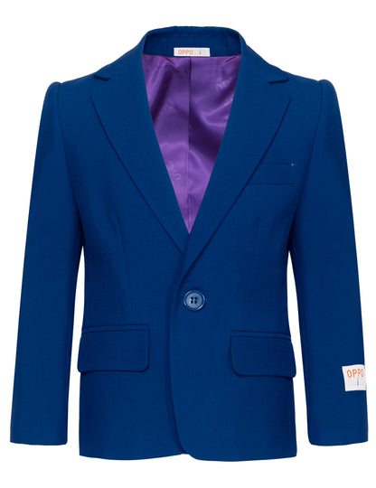 Costum Domnul Navy Blue s -a opus