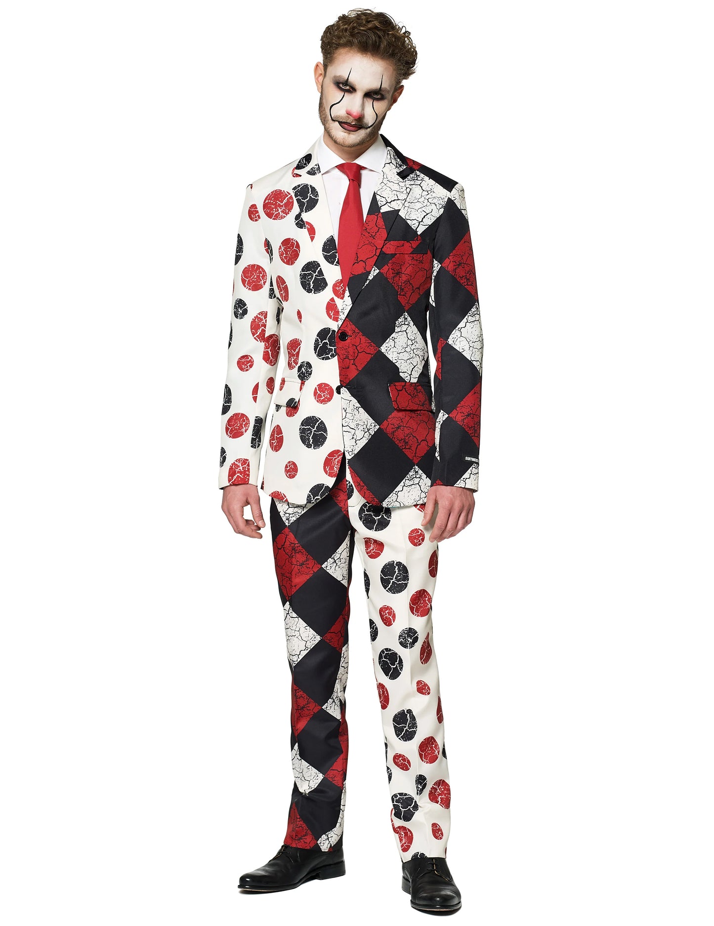 Costum vintage de clovn pentru bărbați, Suitmeister™