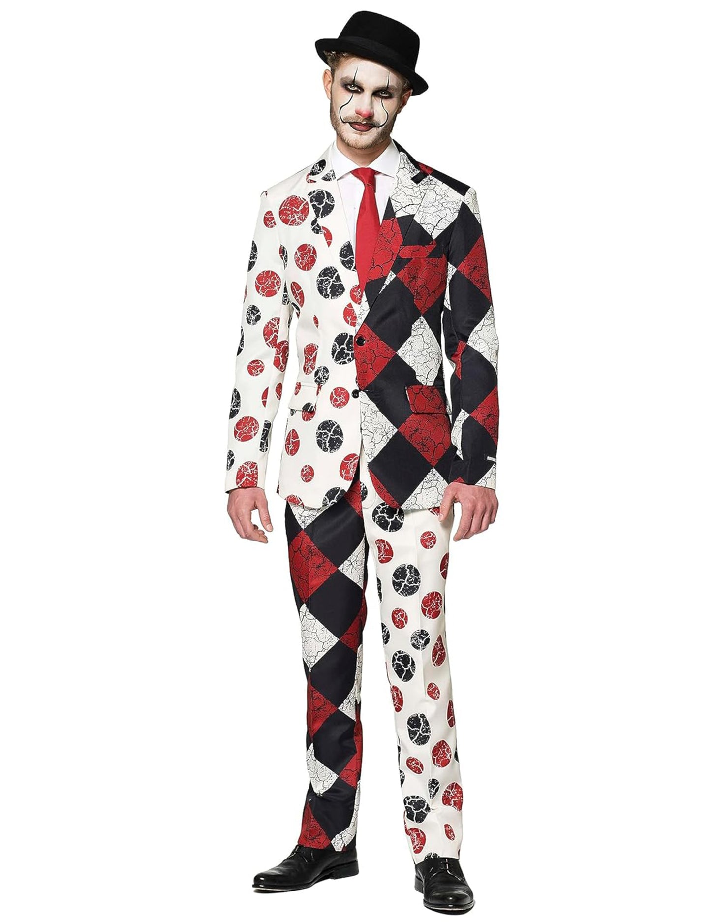 Costum vintage de clovn pentru bărbați, Suitmeister™