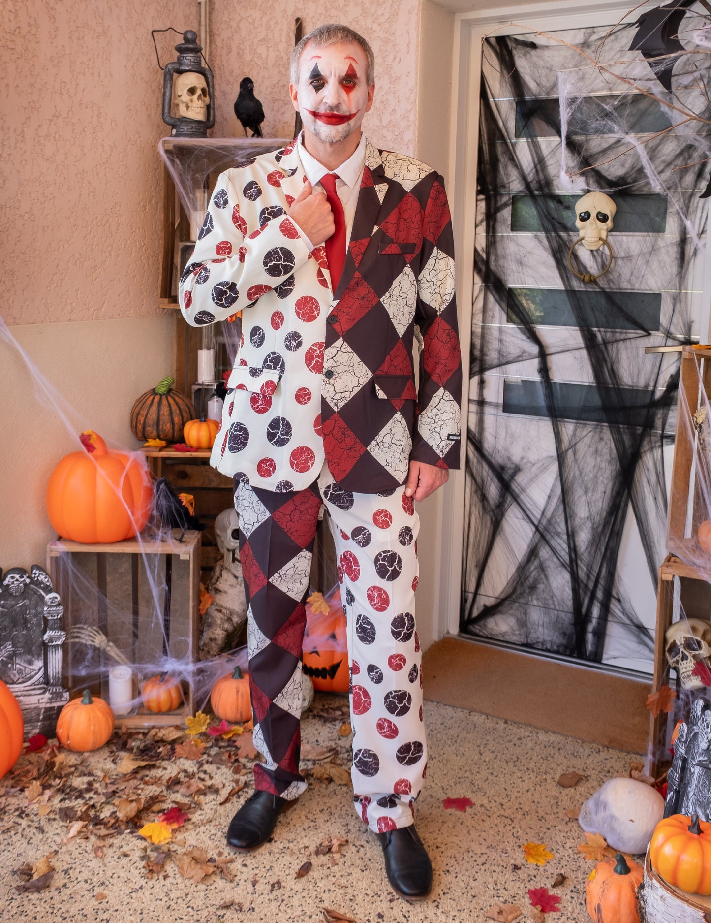 Costum Domnul Vintage Men's Suitmeister Clown