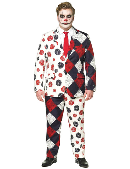 Costum vintage de clovn pentru bărbați, Suitmeister™