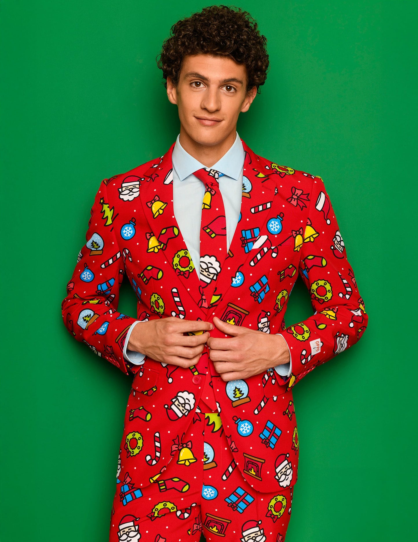 Vue de face du costume Mr. Dapper decorator
