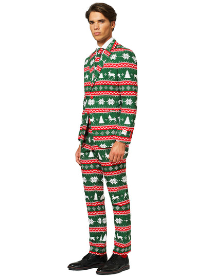 Costum Domnul Festiv Green Man s -a opus