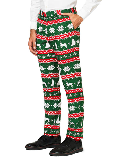 Costum Domnul Festiv Green Man s -a opus