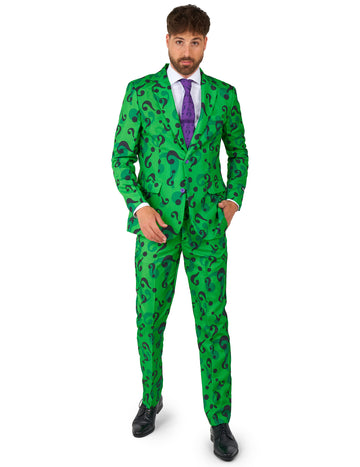 Costum Domnul Riddler pentru adulți Suitmeister