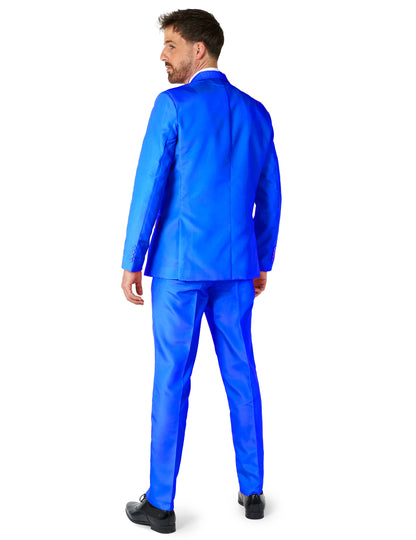 Costum Suitmeister™ Mr. Solid albastru pentru bărbați